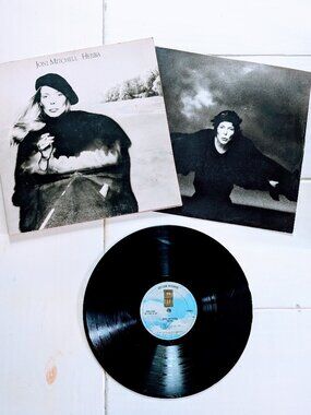 1976 Joni Mitchell Hejira Vinyl LP Gatefold Asylum 7E-1087 Original Pressing US